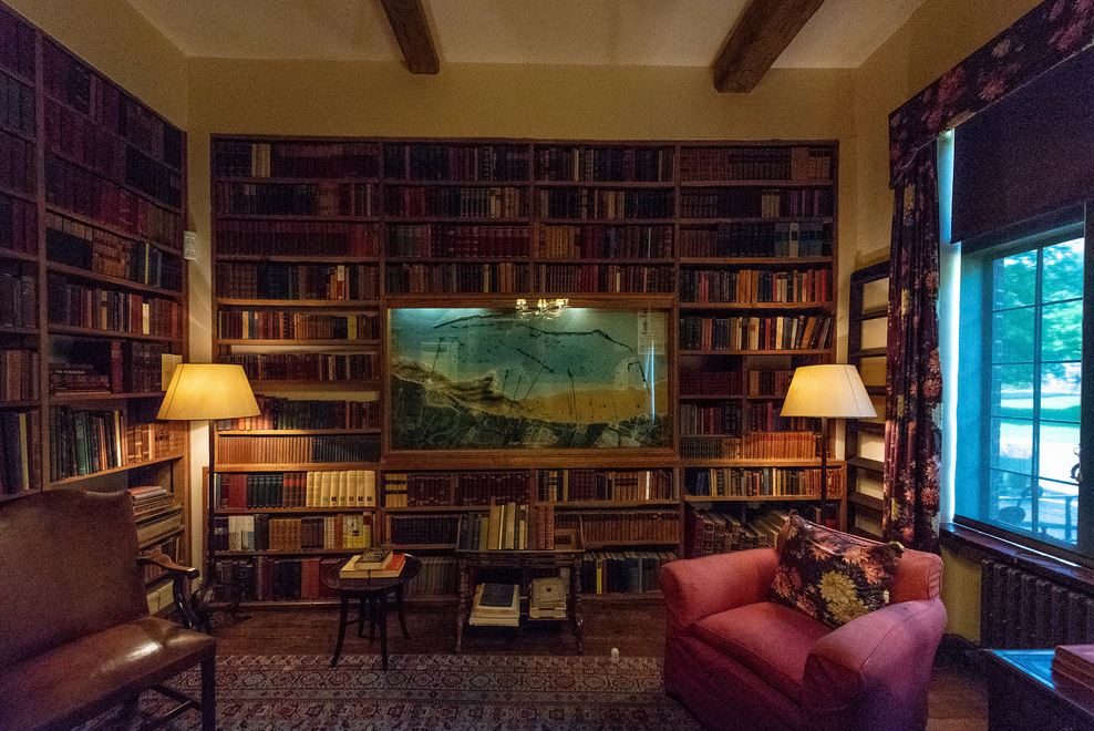Churchill's Library at Chartwell