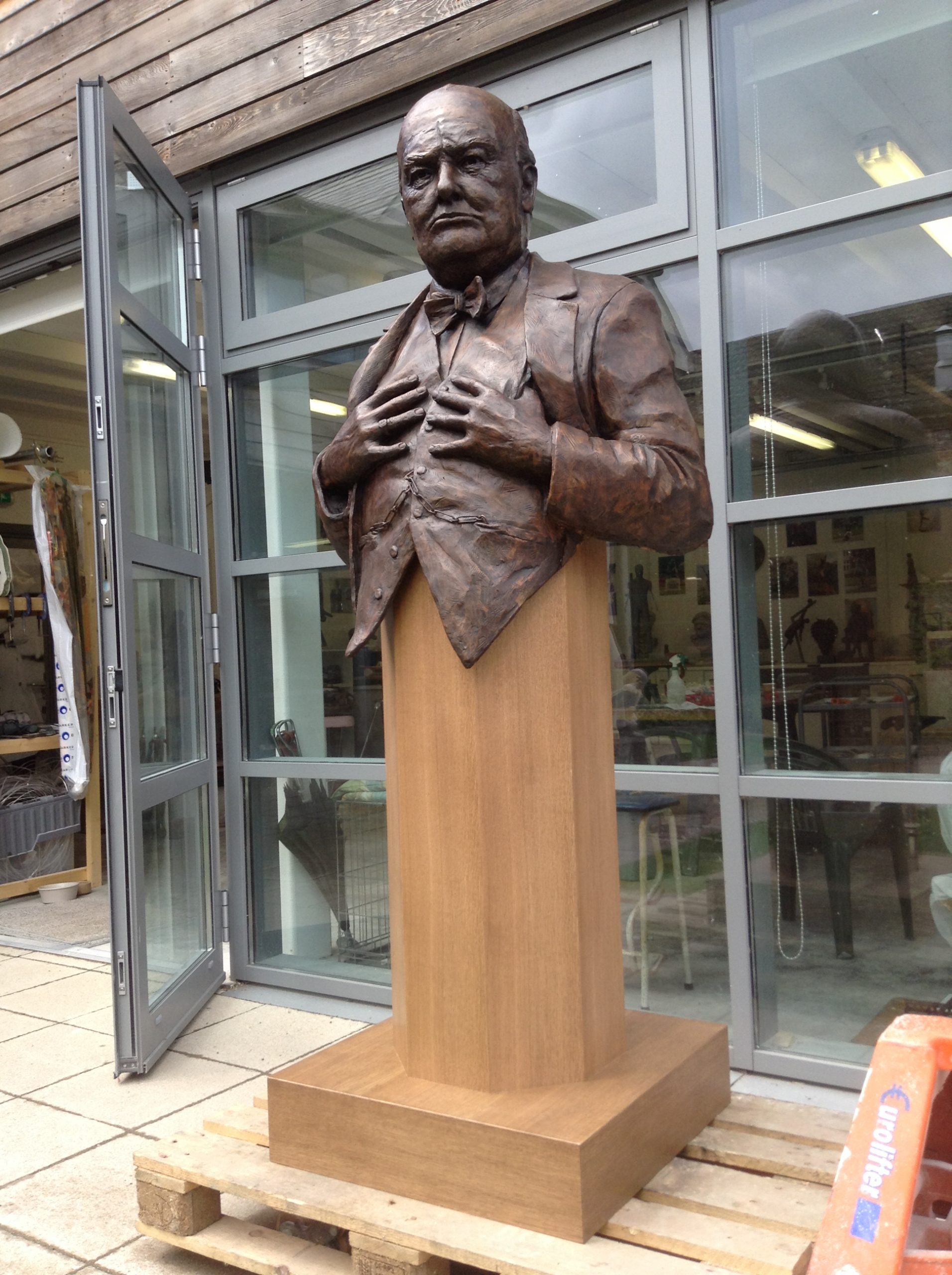 Bust of Sir Winston Churchill