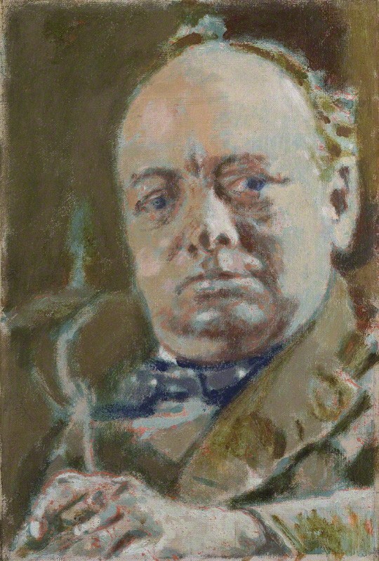 Winston Churchill by Walter Richard Sickert
