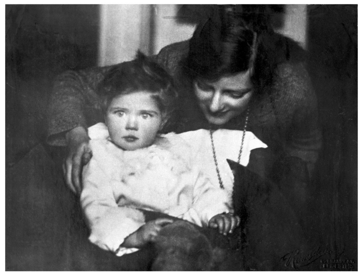 Churchill&rsquo;s daughters, Diana and Mary, in c.1923. Diana was thirteen