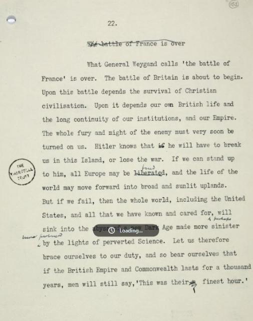 This was their Finest Hour