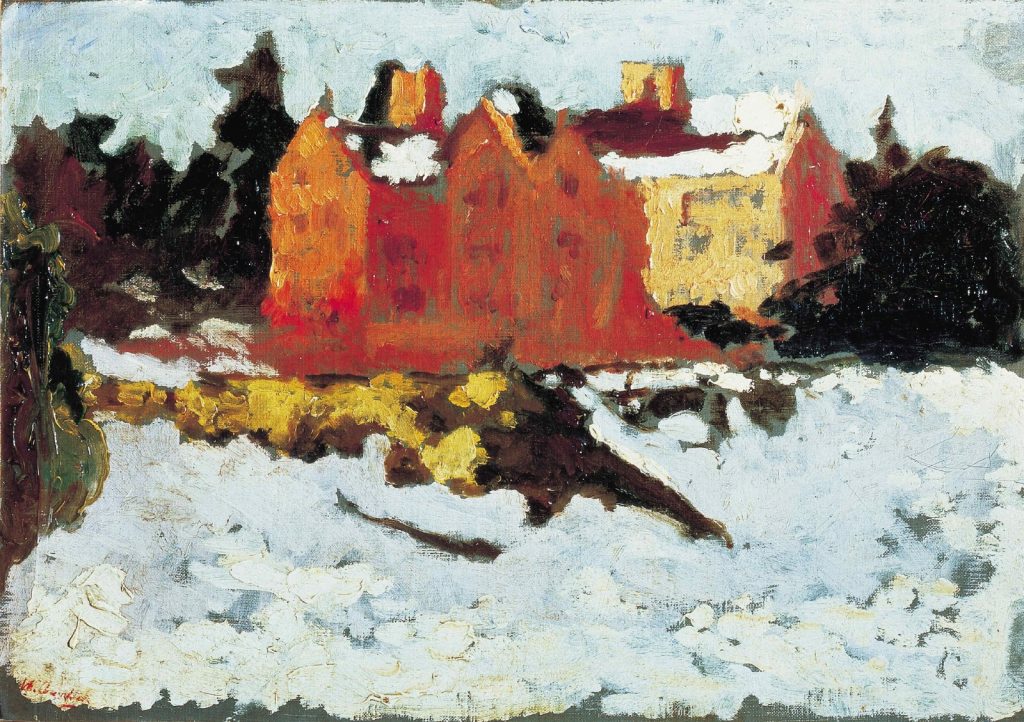 ‘Winter Sunshine, Chartwell’ by Churchill, c. 1924.