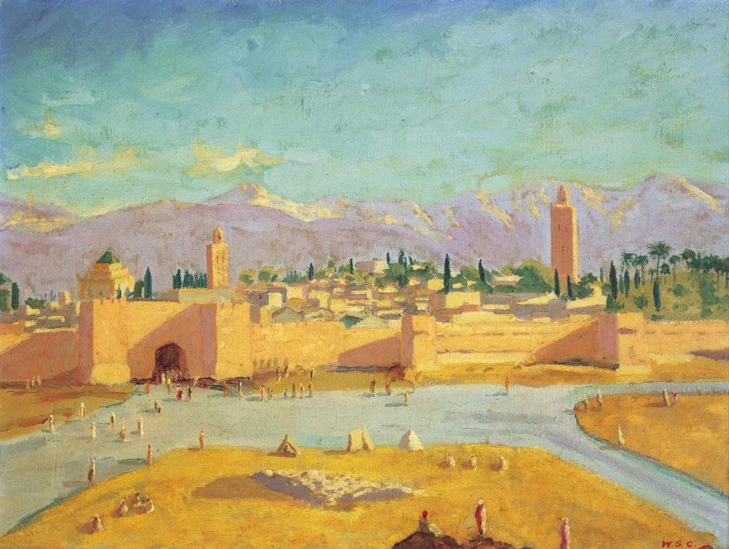 'Katoubia Mosque' by Churchill