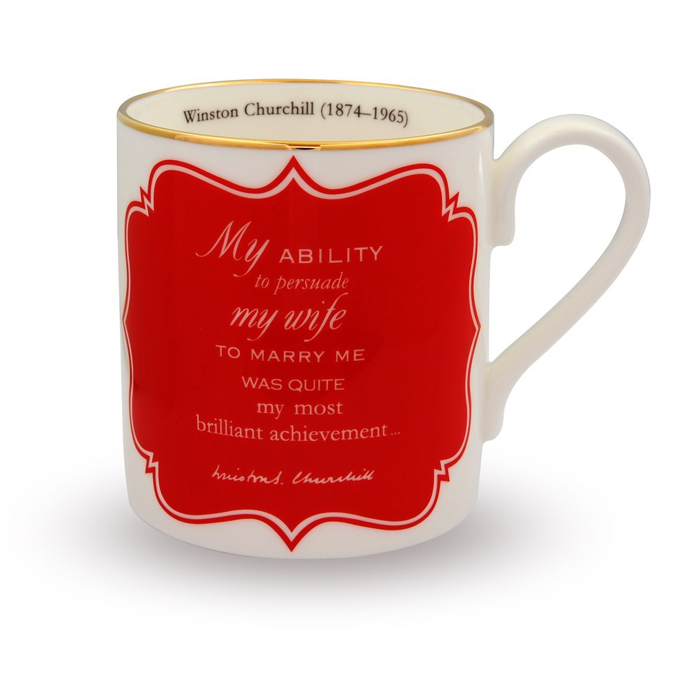 Image of My Most Brilliant Achievement... Mug - International Churchill ...