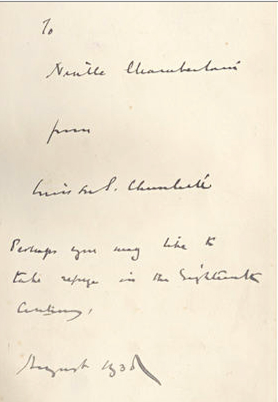 Churchill inscription