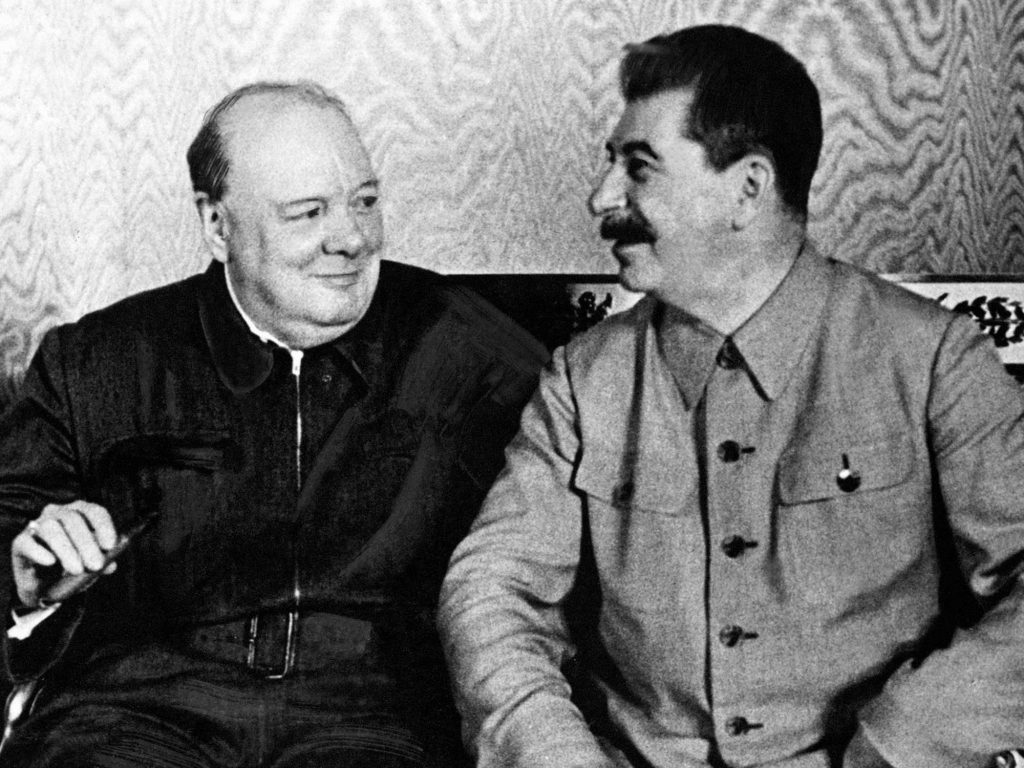 Churchill and Stalin