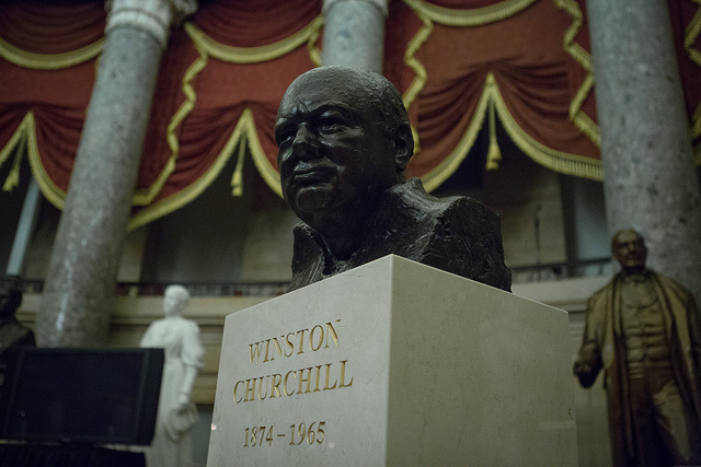Churchill_Bust_US_Capitol