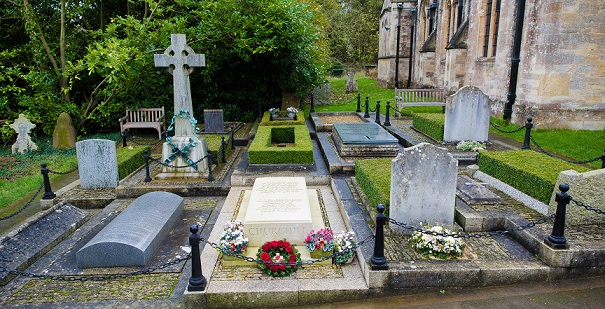 The Churchill family gravesite