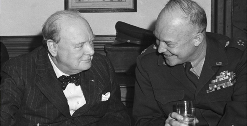 Churchill and Eisenhower
