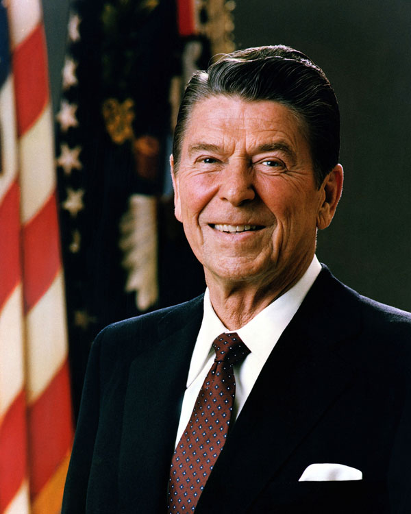 Official Portrait of President Reagan 1981 sm
