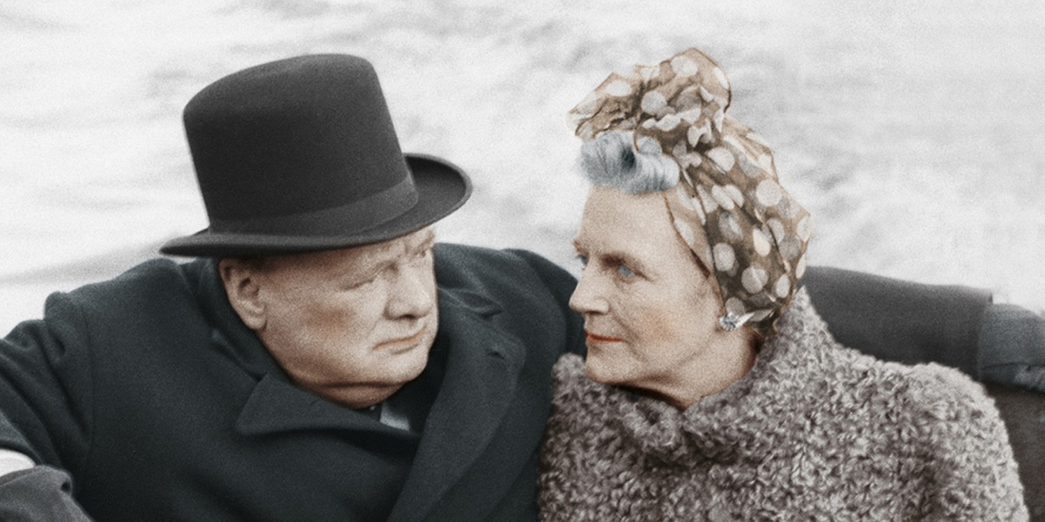 Winston and Clemmie during the Second World War