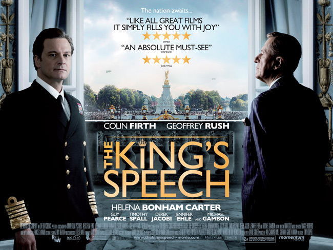 The King's Speech, touring, review