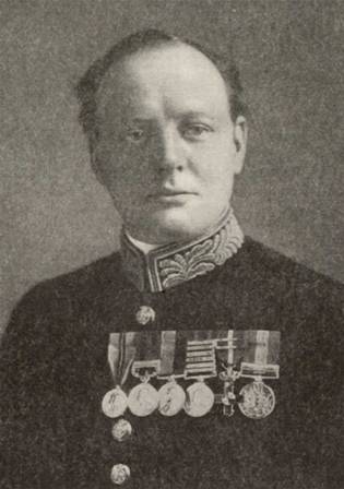 Churchill rejoined the Army in WWI and was appointed Lieutenant-Colonel