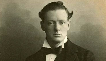 Winston S Churchill as a young politician