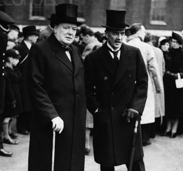 Churchill and Chamberlain