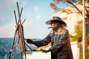 The Statue of Sir Winston Churchill Created by Paul Rafferty