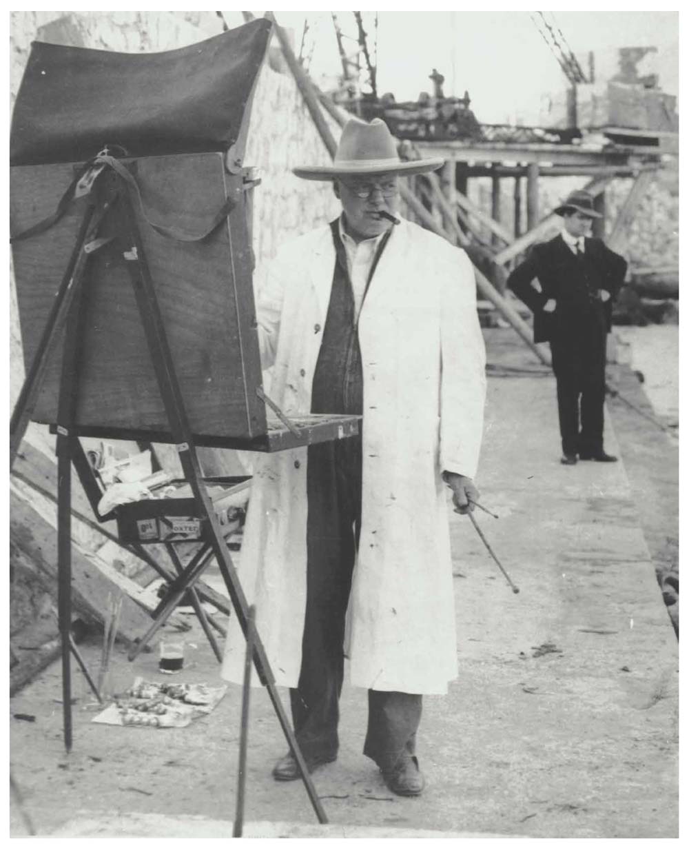 Winston Churchill, Cannes 1937